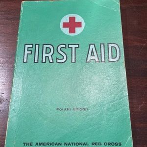 Vintage First Aid book